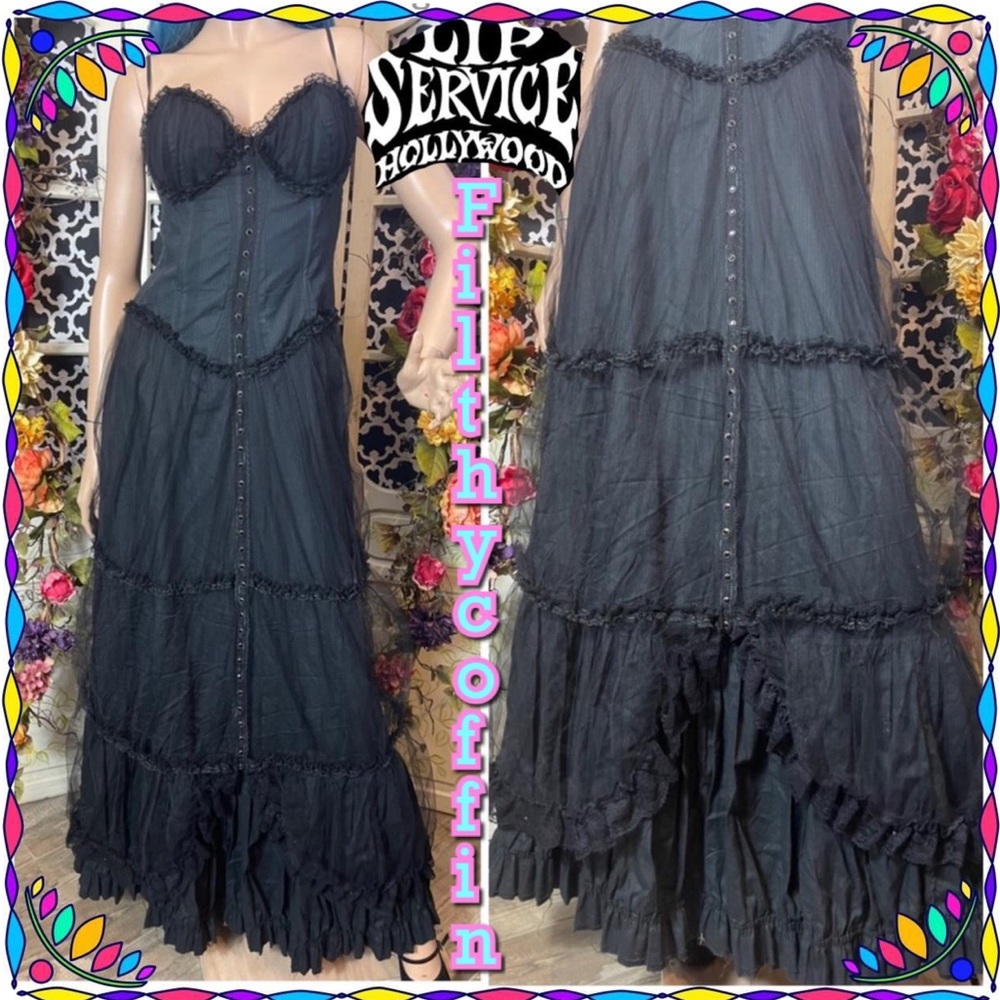 Vintage Lip Service Victorian dress